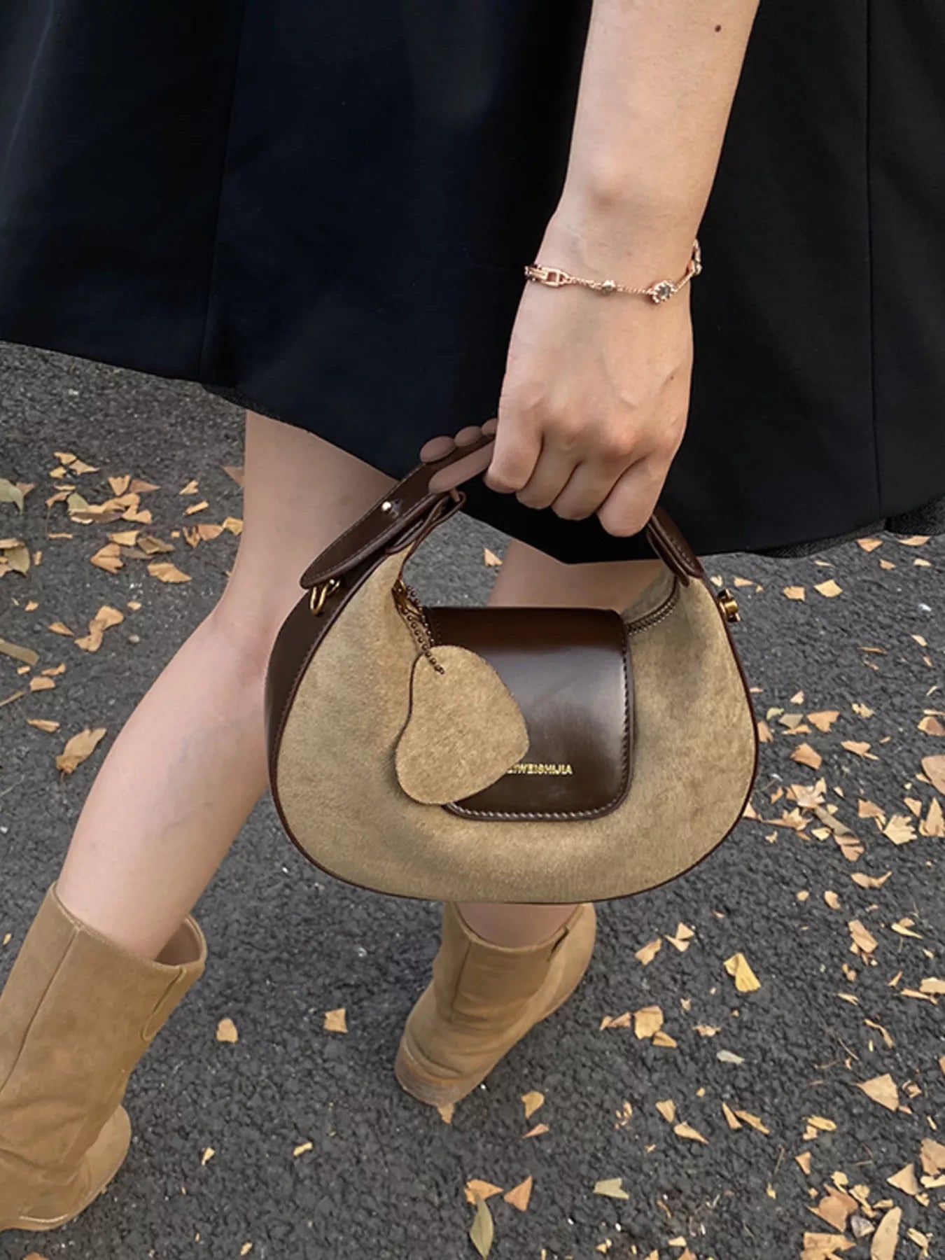Top Handle Crossbody Bag