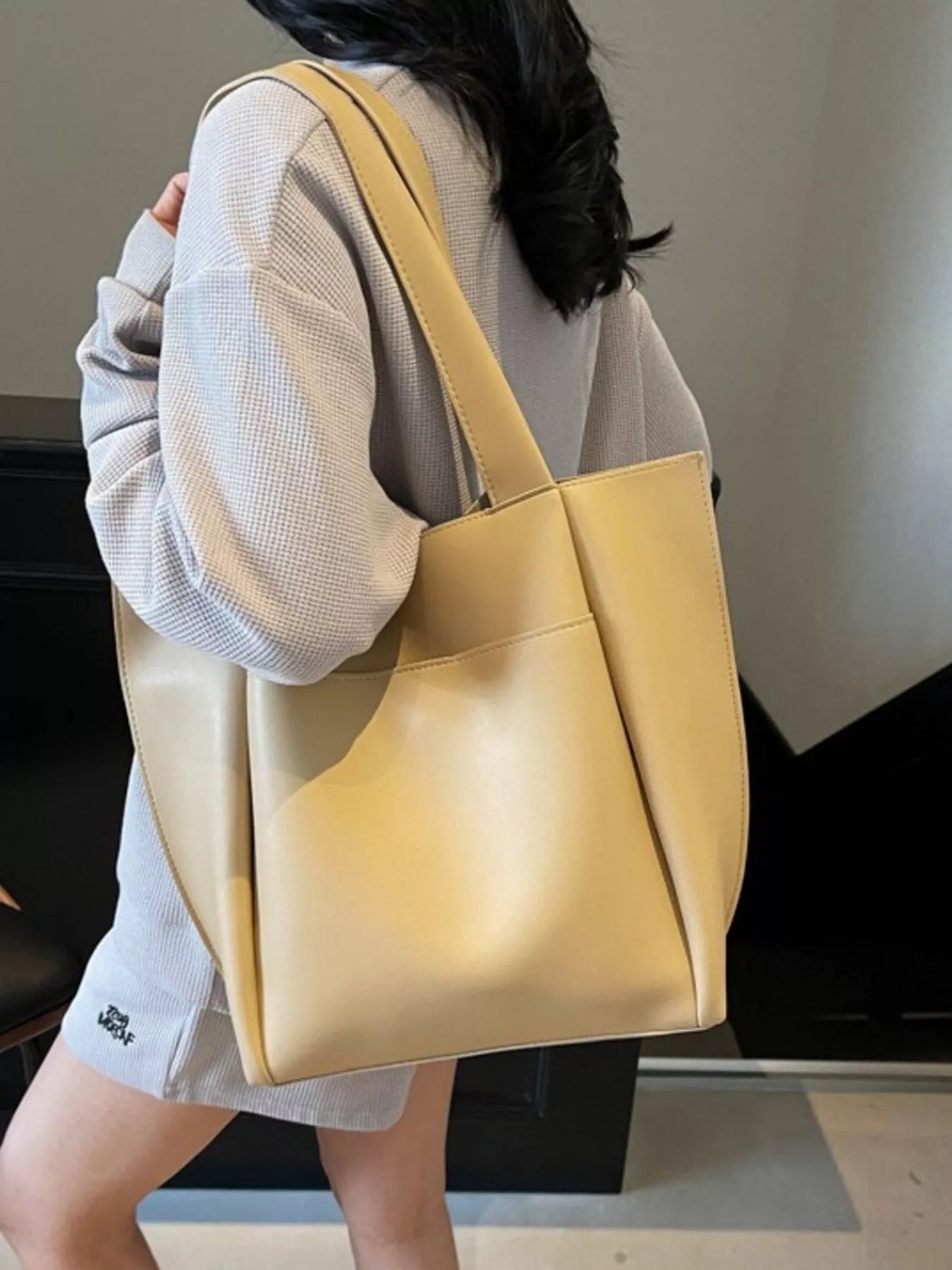 PU Leather Shoulder Bag