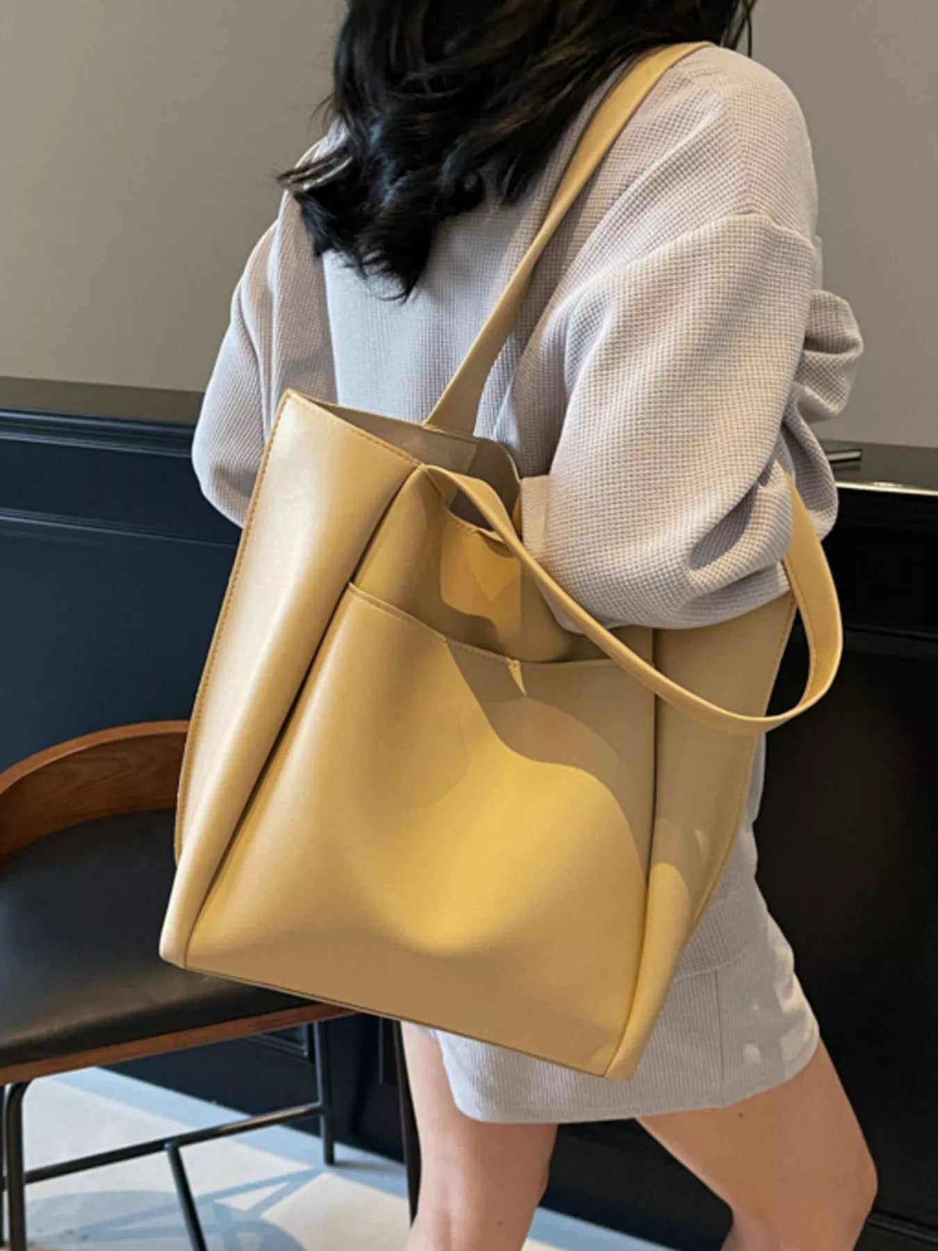 PU Leather Shoulder Bag