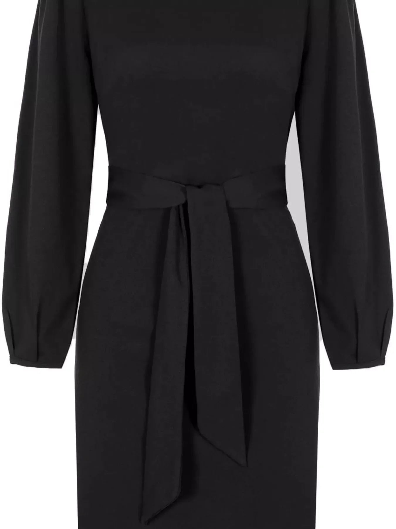 Tie-Waist Mini Dress