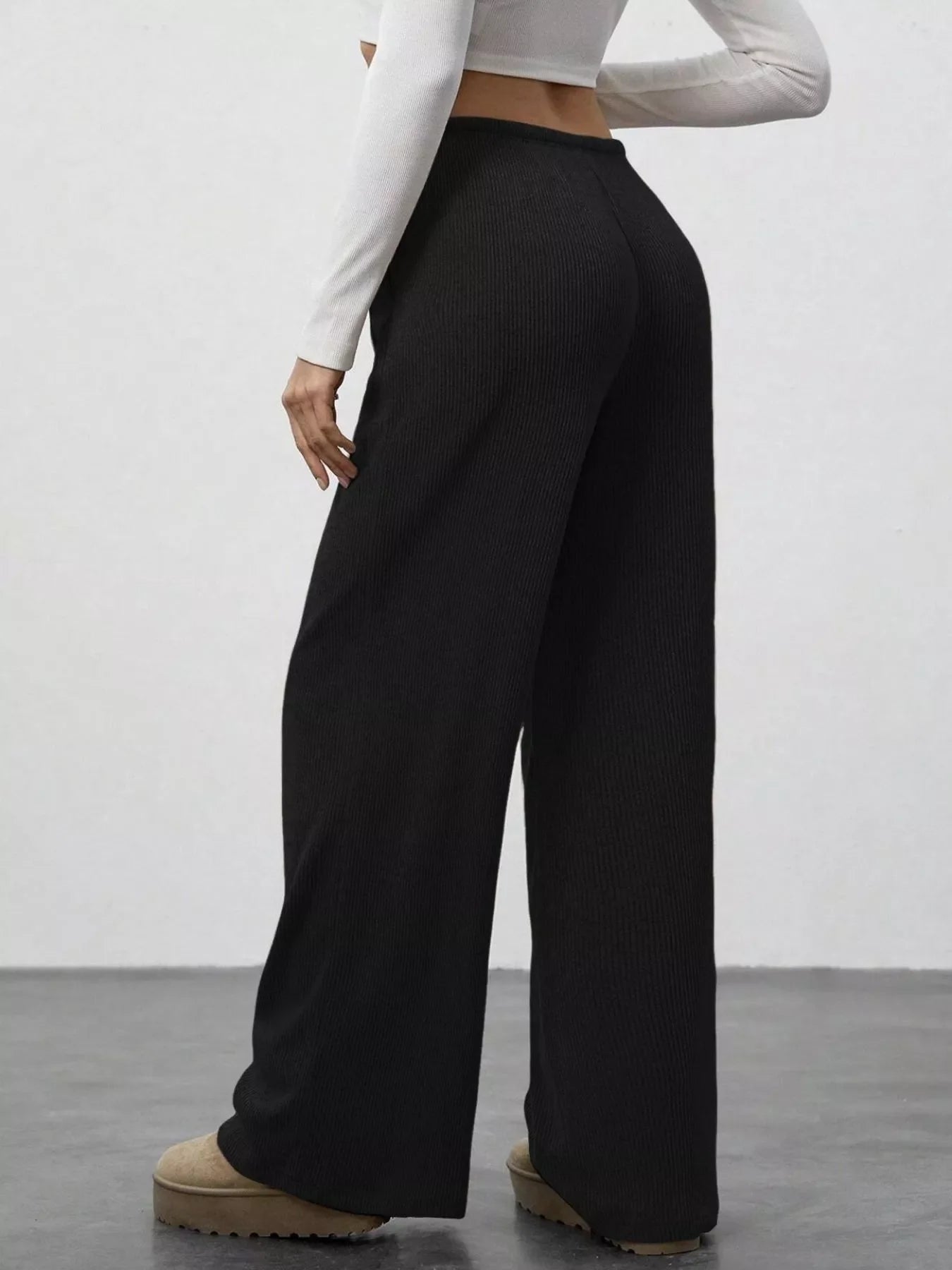 Relaxed Fit Drawstring Pants
