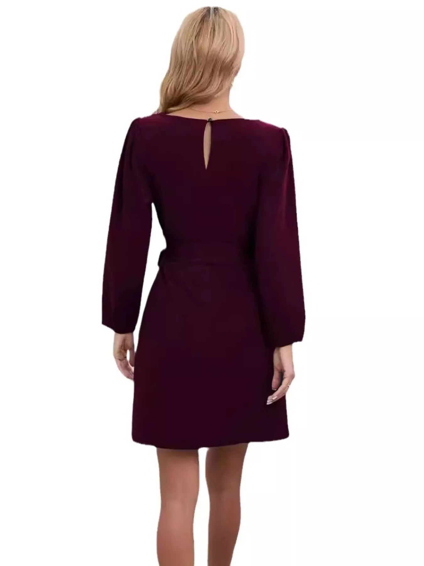 Tie-Waist Mini Dress