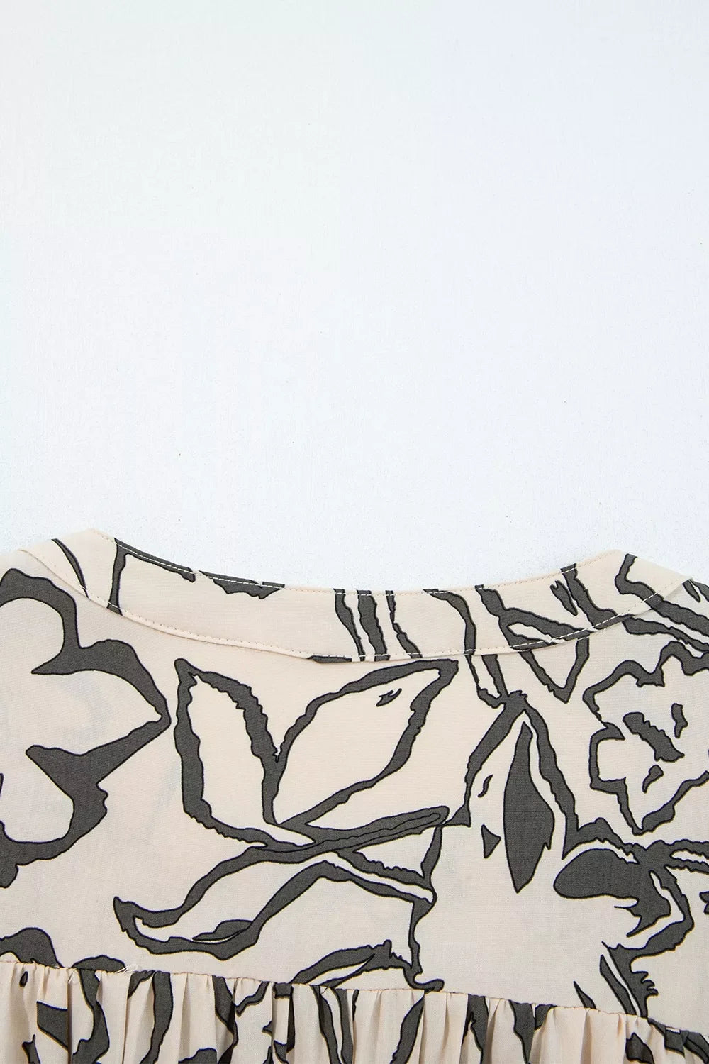 Floral Print Button-Down Shirt