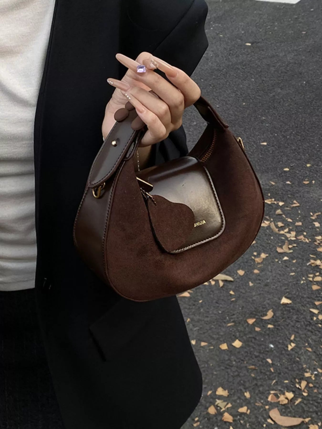 Top Handle Crossbody Bag