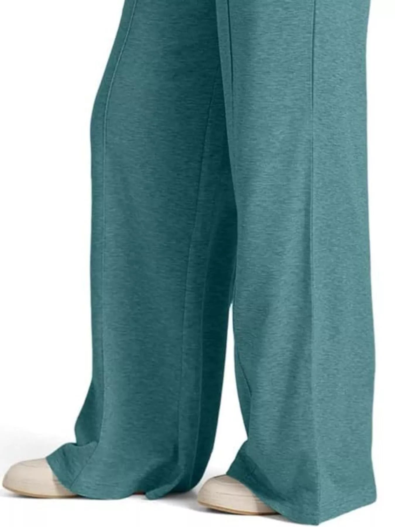 Wide Leg Drawstring Pants