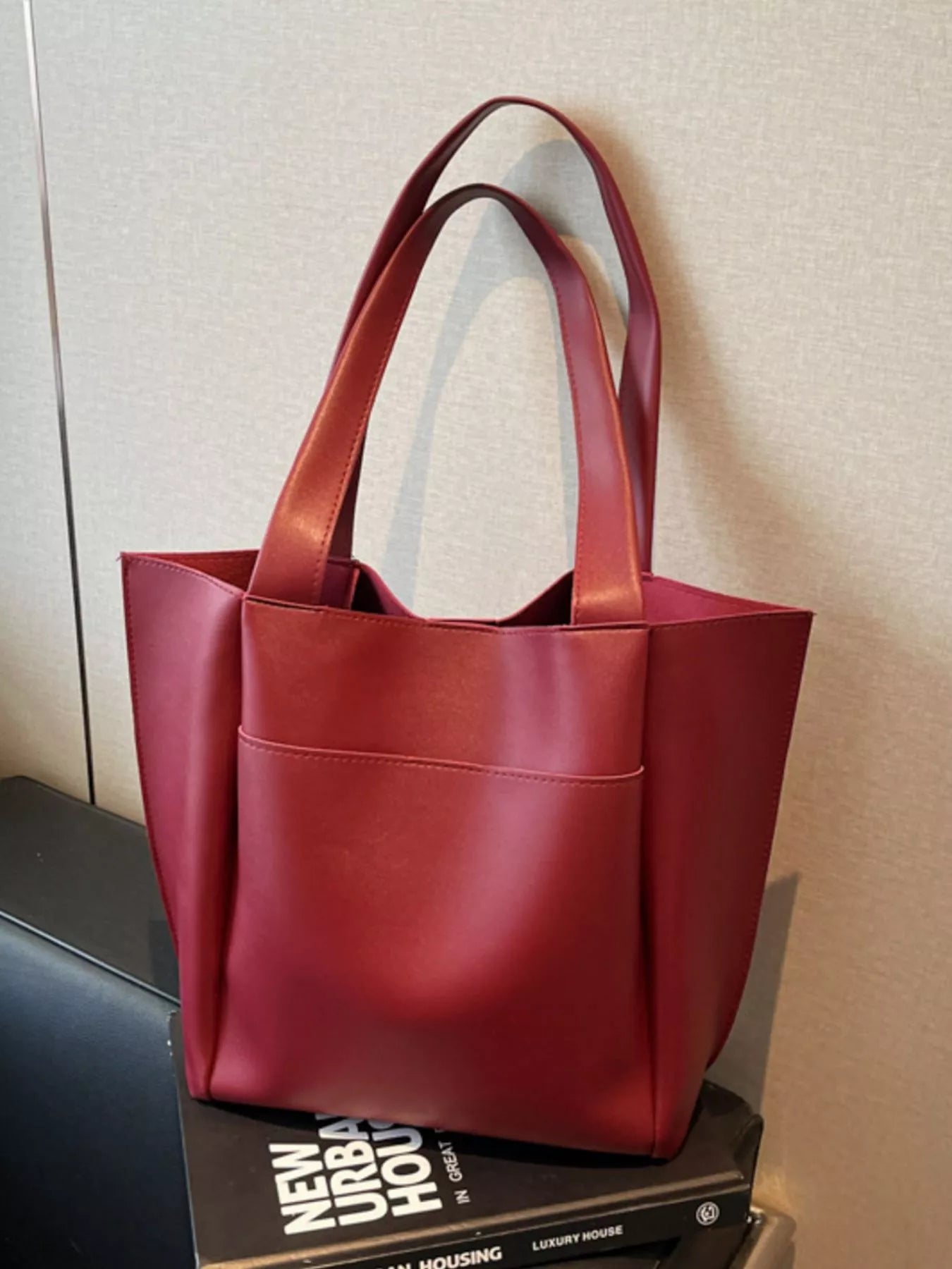 PU Leather Shoulder Bag