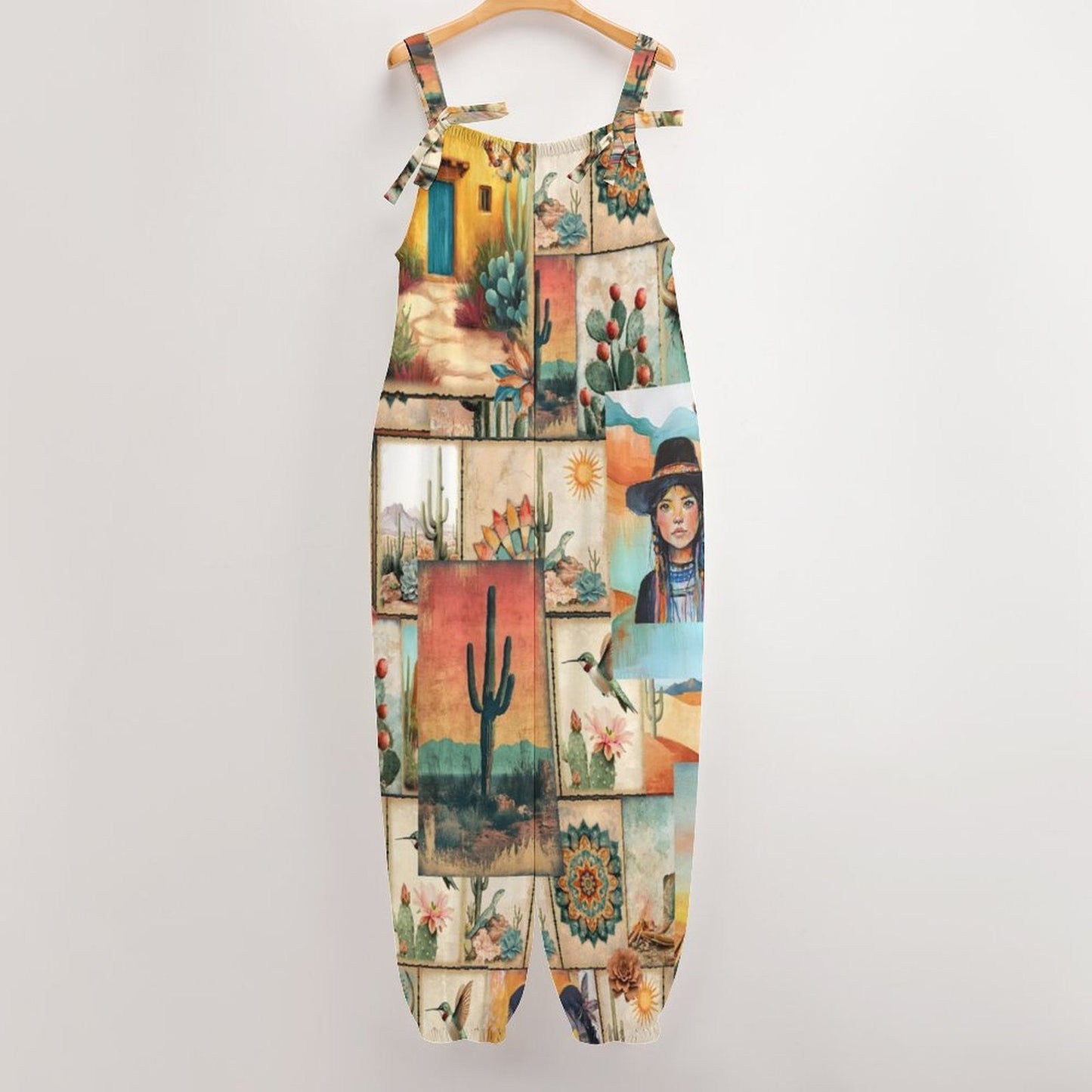 Baha Ranch Pictures of the Southwest Overalls Jumpsuit