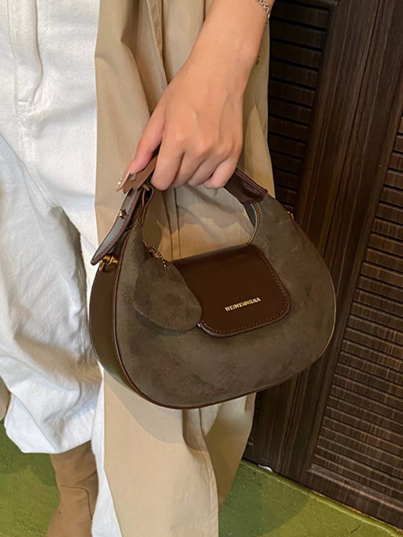 Top Handle Crossbody Bag