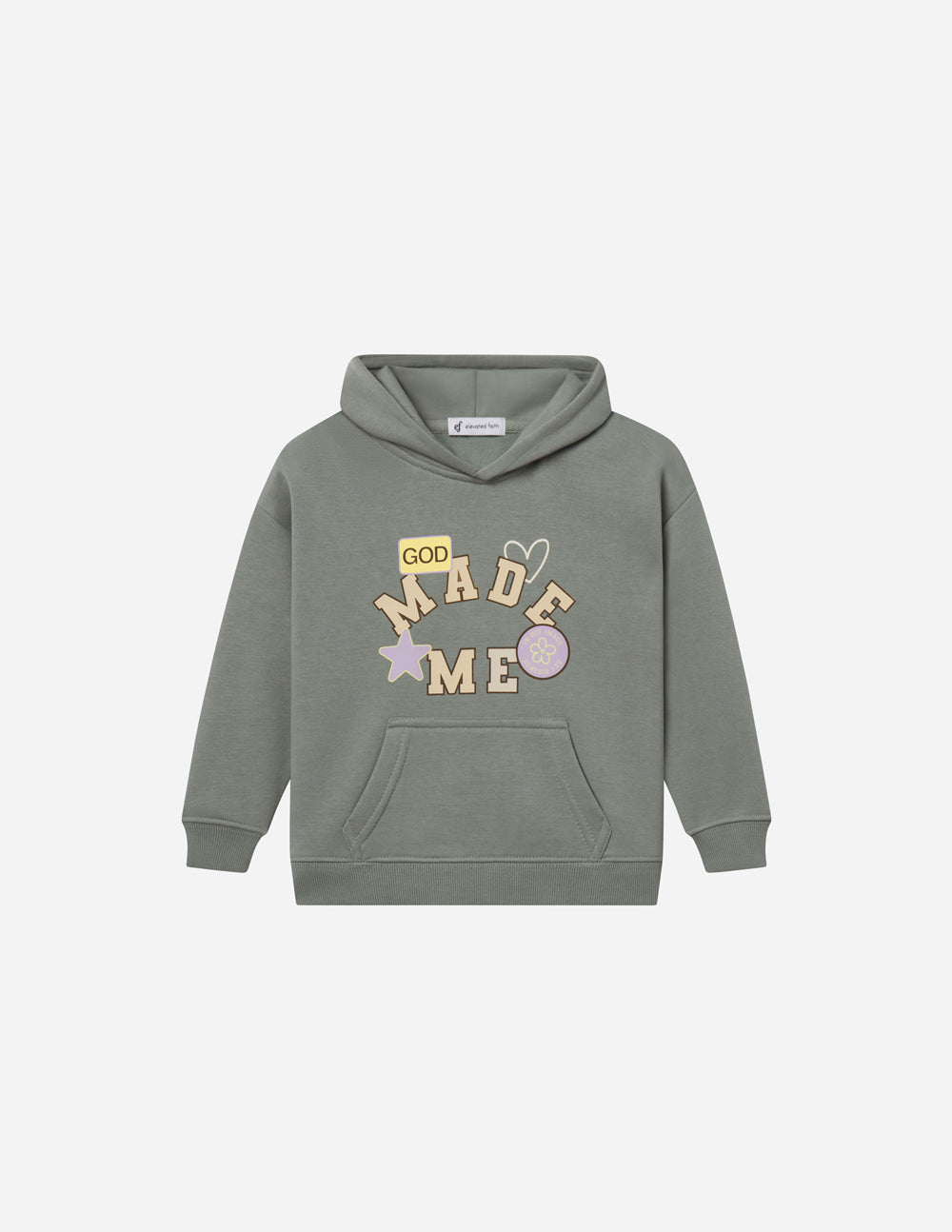 God Made Me Kids Hoodie