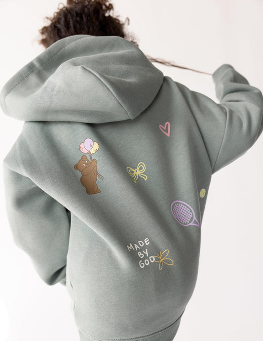 God Made Me Kids Hoodie