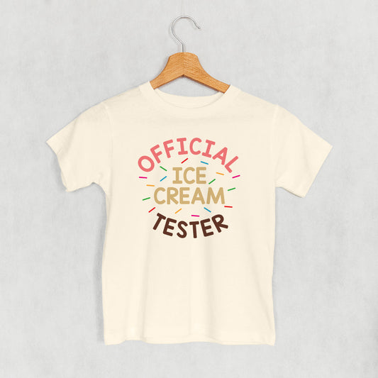 Official Ice Cream Tester (Kids)