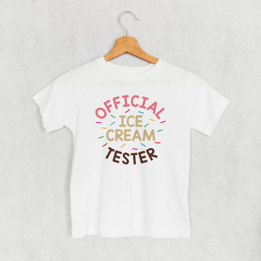 Official Ice Cream Tester (Kids)