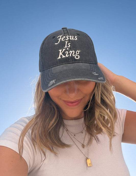 Jesus Is King Hat