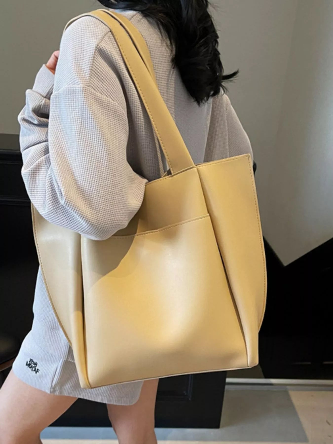 PU Leather Shoulder Bag