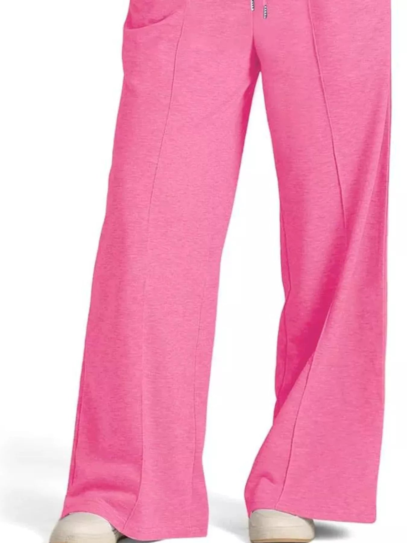 Wide Leg Drawstring Pants