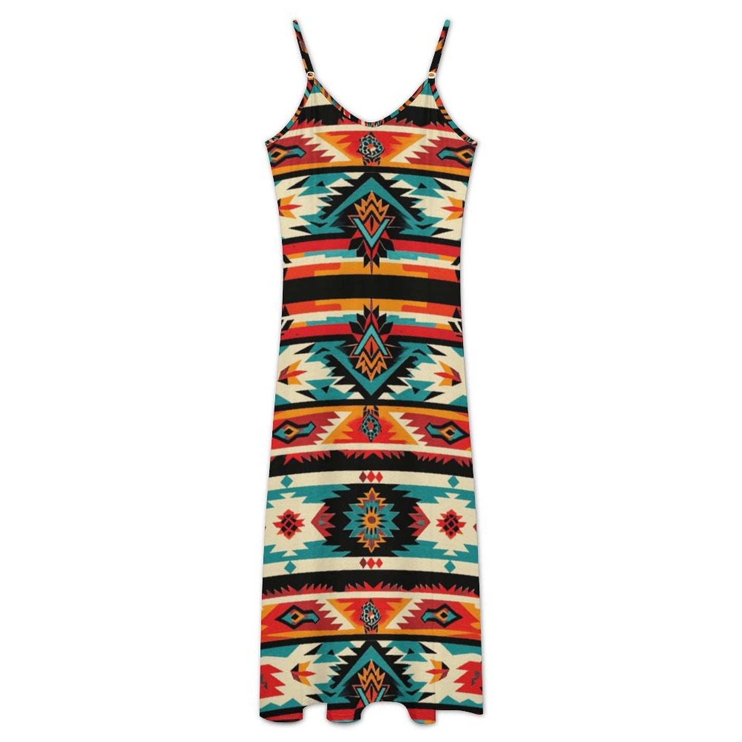 Baha Ranch New Santa Fe Summer Maxi Dress