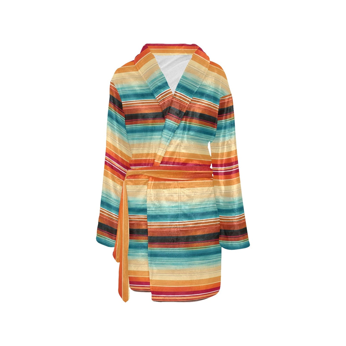 Baha Ranch Southwestern Serape Women's Bath Robe